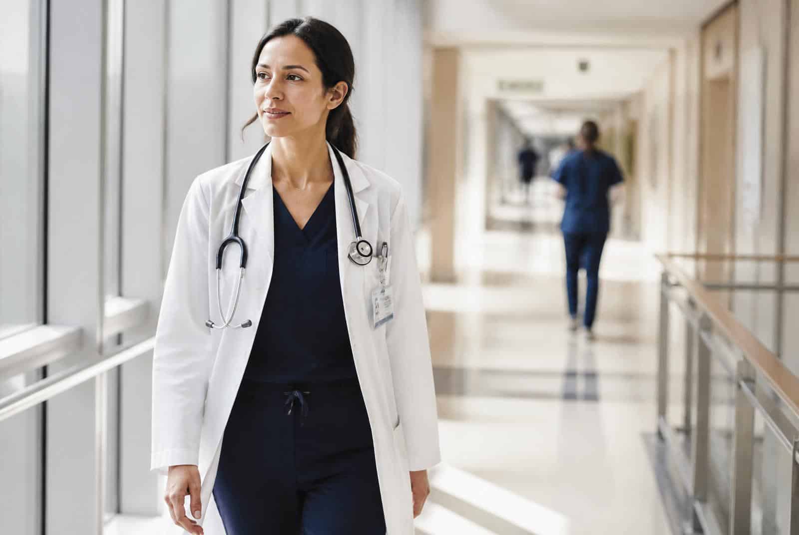 Hospital hallway — 457(b) distribution trap article